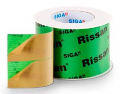 SIGA Rissan 100мм x 25мп односторонняя лента для герметизации швов на потолке и полу